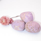 Rare Phosphosiderite palm stone with lavender-pink hues - AAA quality by Crystalvana