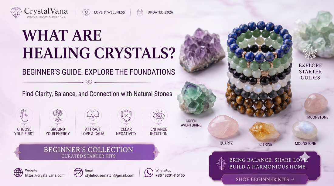 What Are Healing Crystals and How Do They Work? A Beginner's Guide (2026)