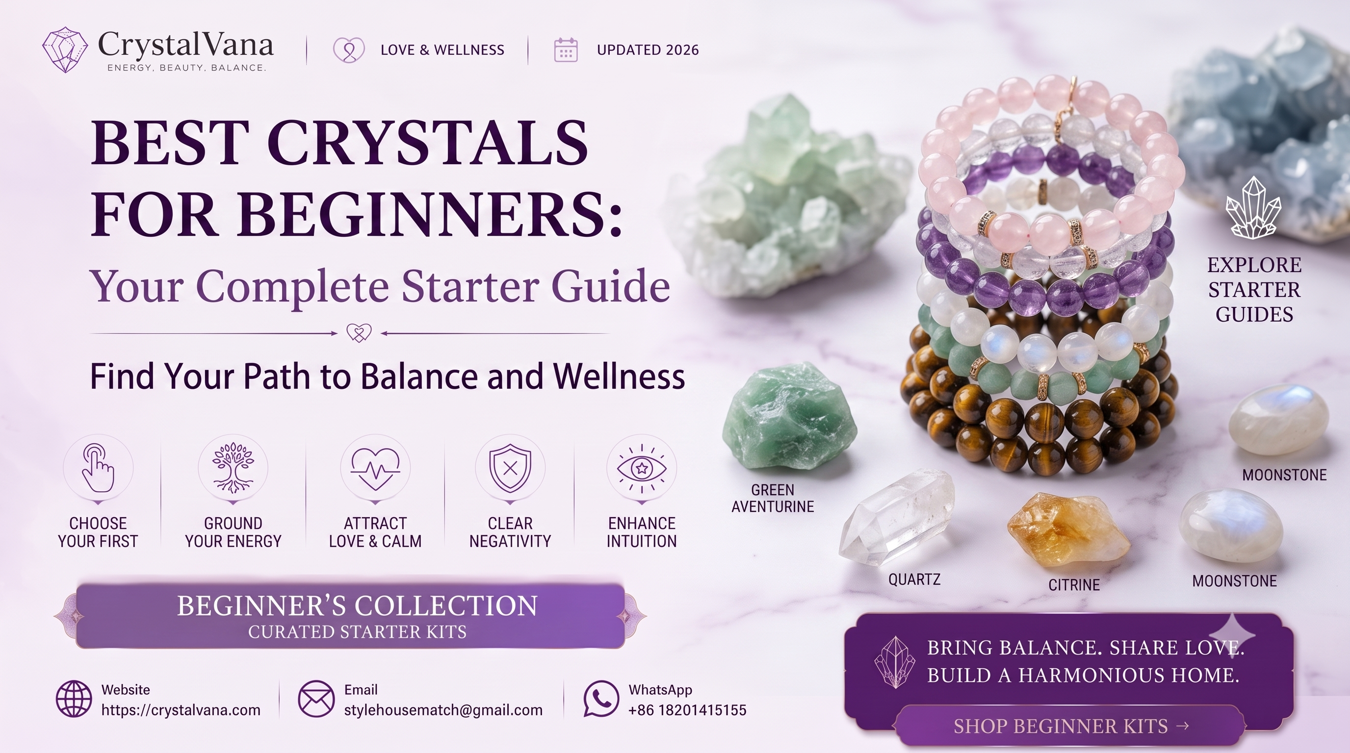 Best Crystals for Beginners in 2026: Your Complete Starter Guide