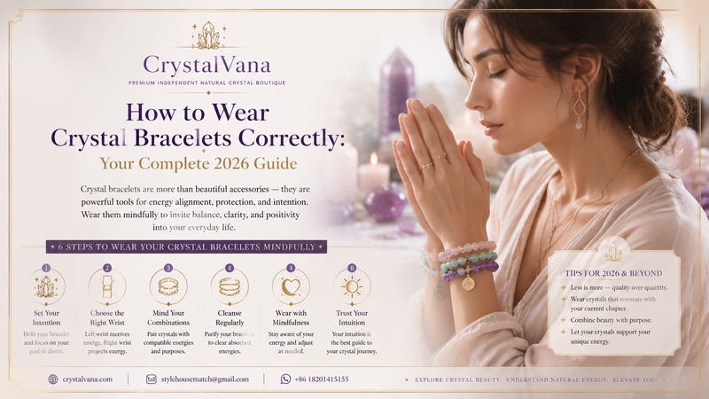How to Wear Crystal Bracelets Correctly: Your Complete 2026 Guide