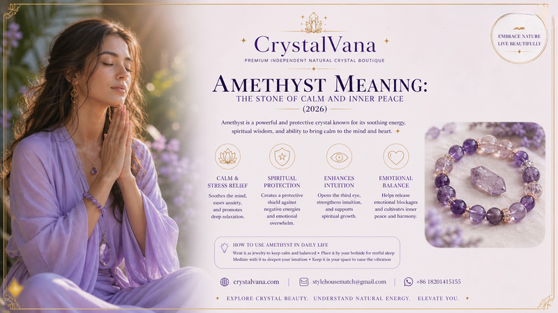Amethyst Meaning: The Stone of Calm and Inner Peace (2026)