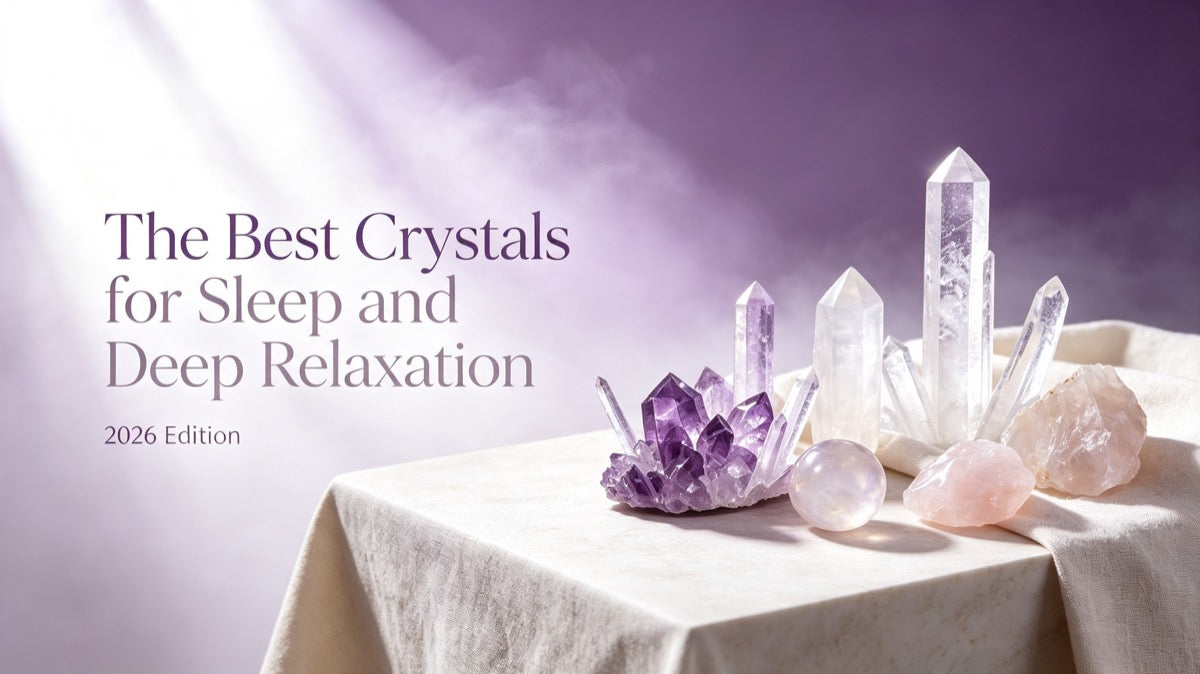 Best Crystals for Sleep and Deep Relaxation 2026 Edition Crystalvana banner