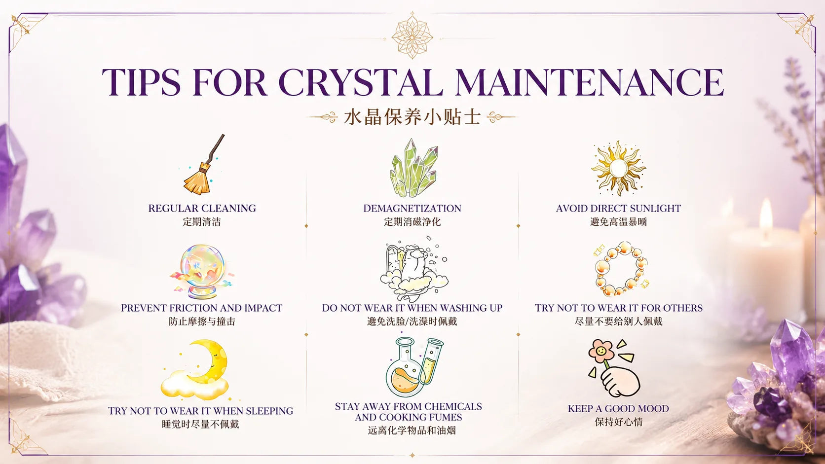 Complete crystal care and maintenance guide how to cleanse charge and store your healing stones