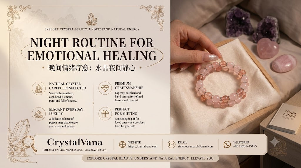 Night Routine for Emotional Healing with Crystals (2026)