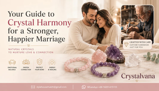 Healing crystals for couples to deepen love, communication and emotional connection