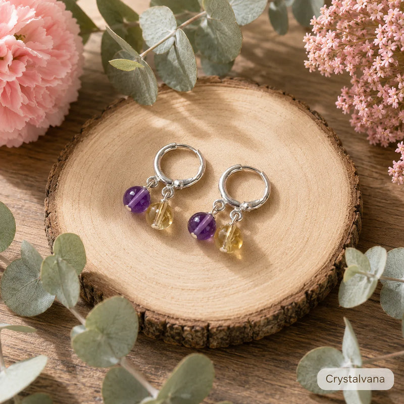 natural crystal jewelry calming stone for anxiety
