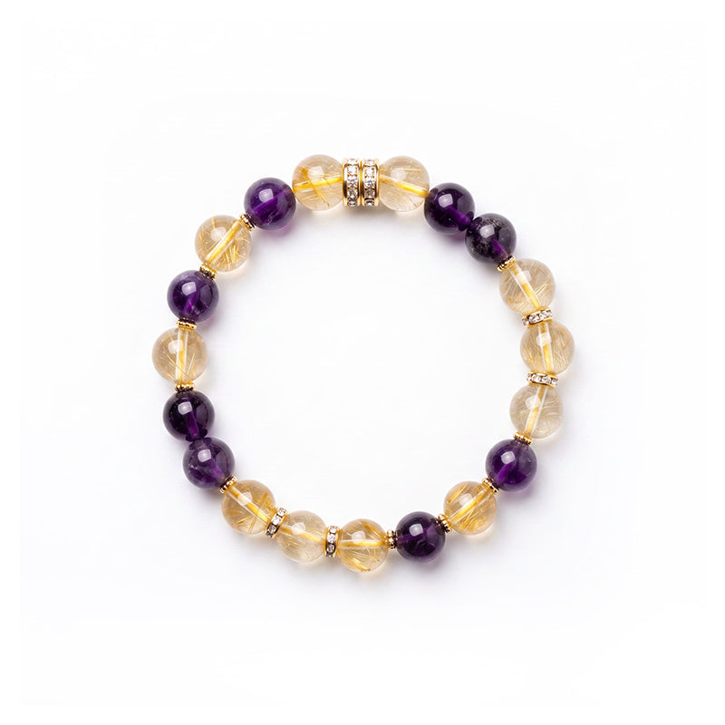 Golden Crown Bracelet — Wealth Meets Wisdom. Own Both. | Crystalvana