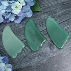 Green Aventurine facial tool with Crystalvana gift packaging