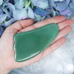 Green Aventurine Gua Sha Tool – natural Green Aventurine gua sha facial tool by Crystalvana