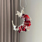 Handcrafted Raw Crystal Wire Wrapped Pendant Necklace Titani 2