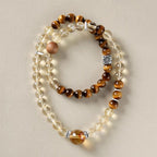 Natural Brazilian Citrine 6mm Double Bracelet - Crystalvana