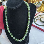 Natural Hetian Jade Cat Eye Pearl Necklace - Crystalvana