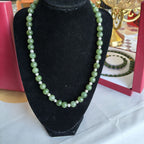 Natural Hetian Jade Cat Eye Pearl Necklace - Crystalvana