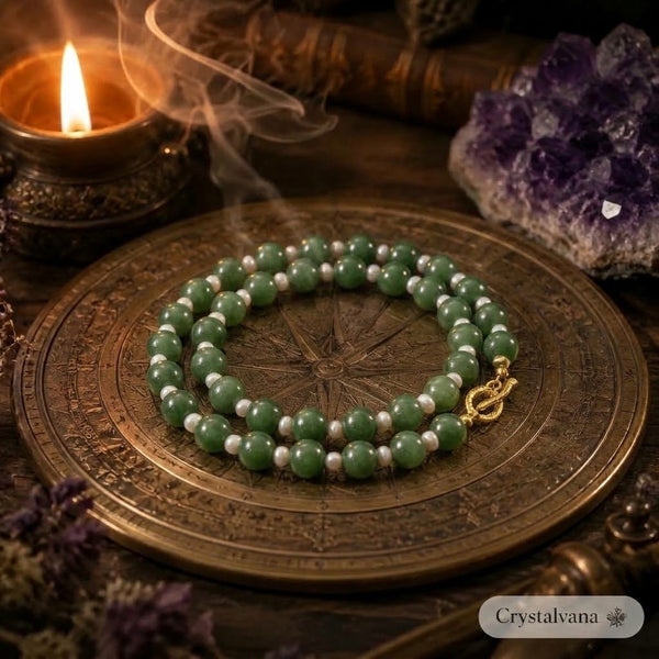 Natural crystal bracelet Natural Hetian Jade Cat Eye Pearl Necklace