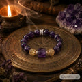 Ocean Dream Amethyst & Citrine Multi-Stone Bracelet | Peace, Abundance & Harmony | Crystalvana