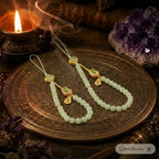 Hetian Jade Crystal Phone Charm | Peace, Serenity & Protection | Crystalvana